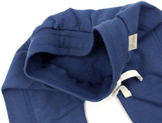 Petit Piao denim blue rib sweatpants